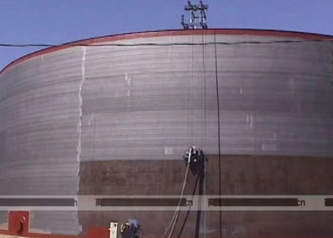 罐體除銹設備施工圖 罐體除銹設備施工圖