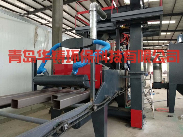 拋丸機應(yīng)用在方管除銹行業(yè)中