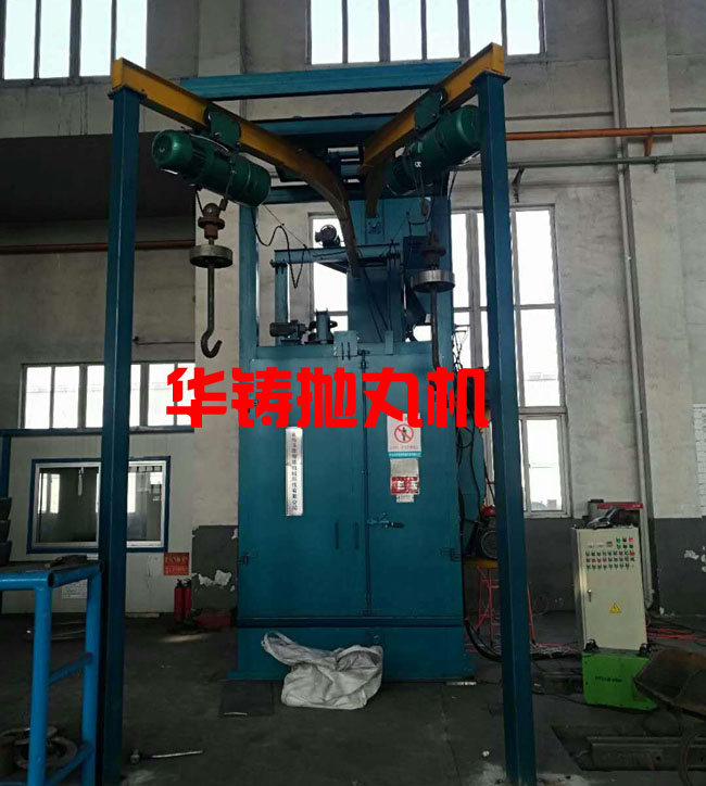 鋁合金汽車配件掛鉤式拋丸機(jī)使用現(xiàn)場圖 鋁合金汽車配件掛鉤式拋丸機(jī)使用現(xiàn)場圖
