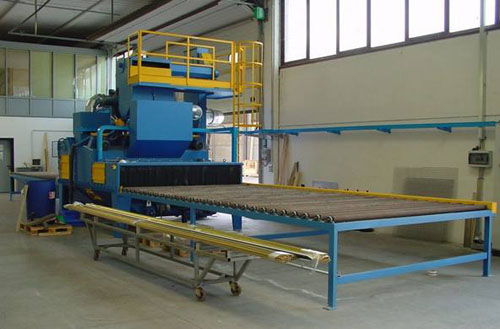 角鋼拋丸機 角鋼拋丸機