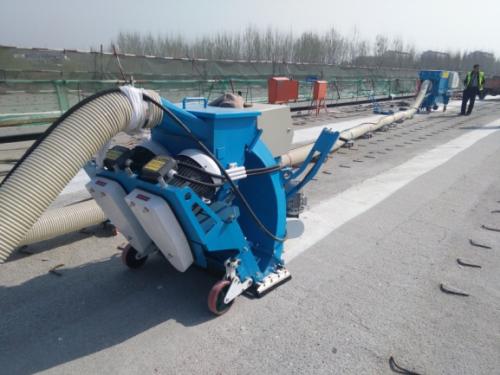 路面拋丸機在道路橋梁施工 路面拋丸機在道路橋梁施工