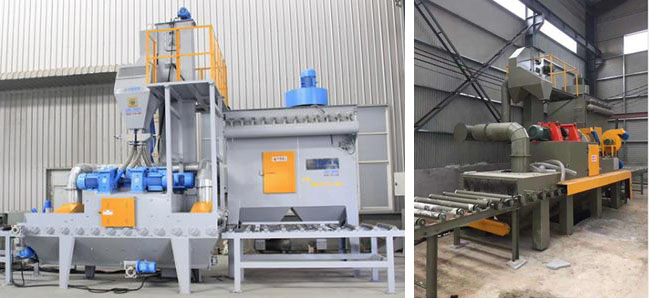 日照、臨沂客戶購買的石材拋丸機 日照、臨沂客戶購買的石材拋丸機