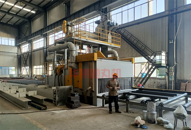 鋼板、鋼結構多功能拋丸清理機