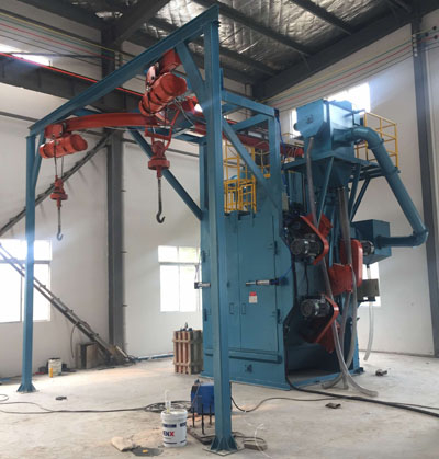 Q376吊鉤式拋丸機(jī) Q376吊鉤式拋丸機(jī)